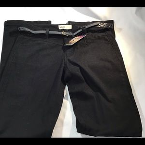 NWT Black BeBop Pants Size 7
